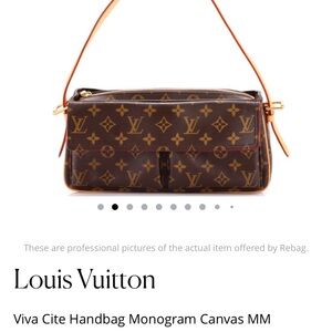 Louis Vuitton Viva Cite Handbag Monogram
Canvas MM